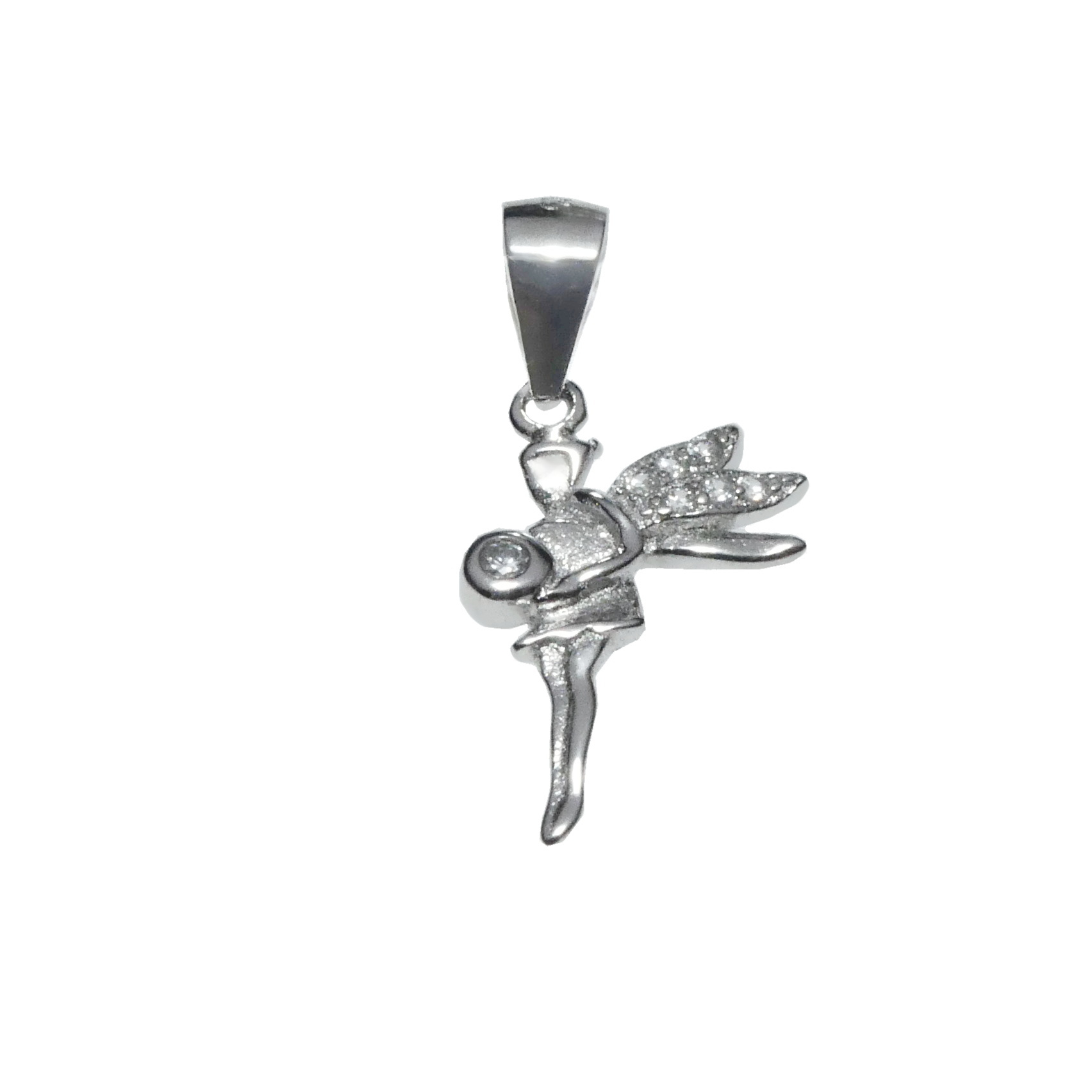 Stříbrný přívěsek - víla