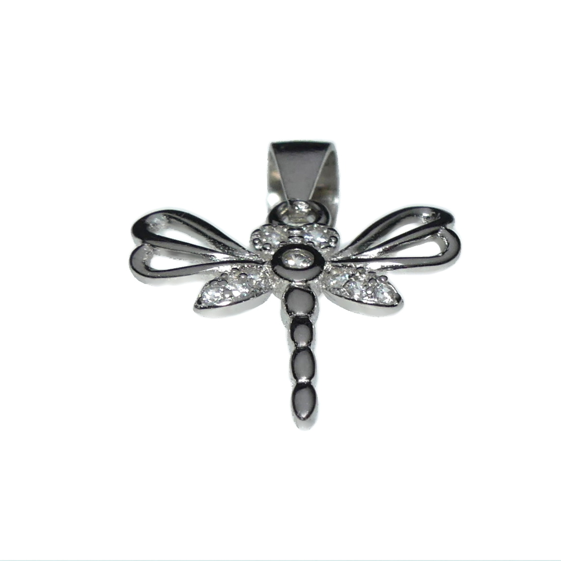 Stříbrný přívěsek - vážka