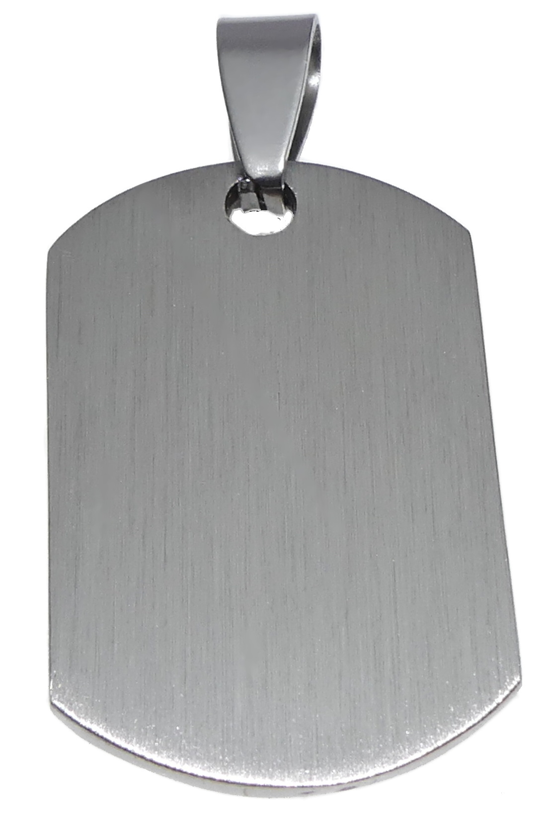 Ocelový přívěsek - destička