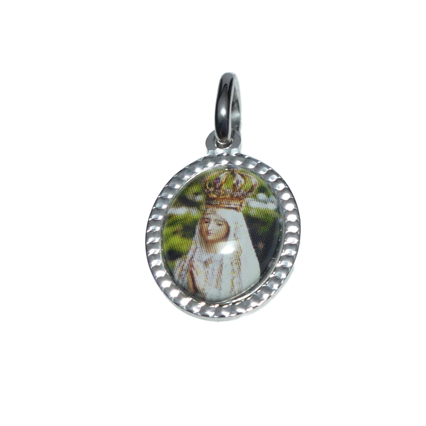 Stříbrný přívěsek - madonka