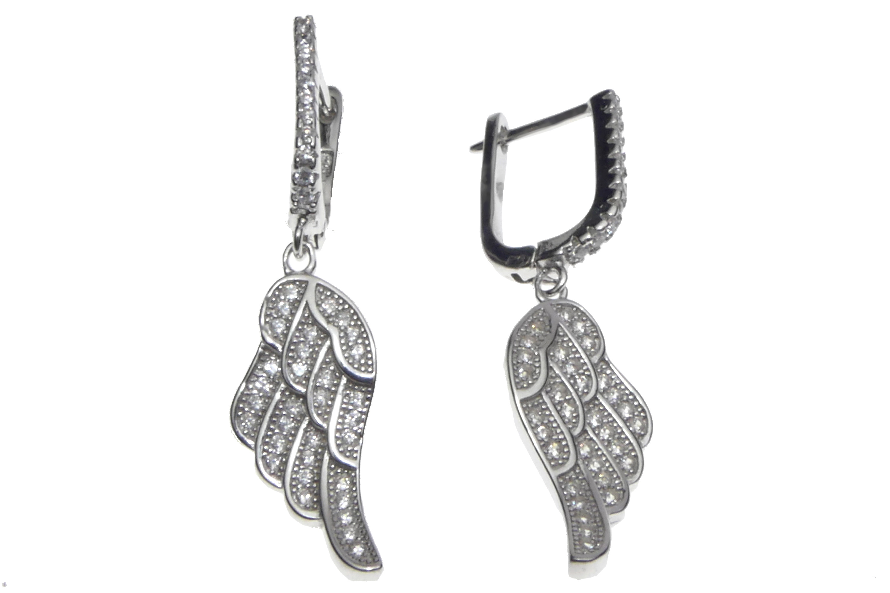 Stříbrné náušnice - křídla Stříbrné náušnice - křídla